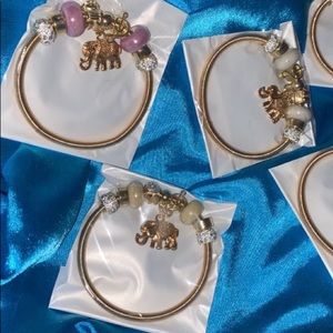 GOLD CHARM BRACELETS